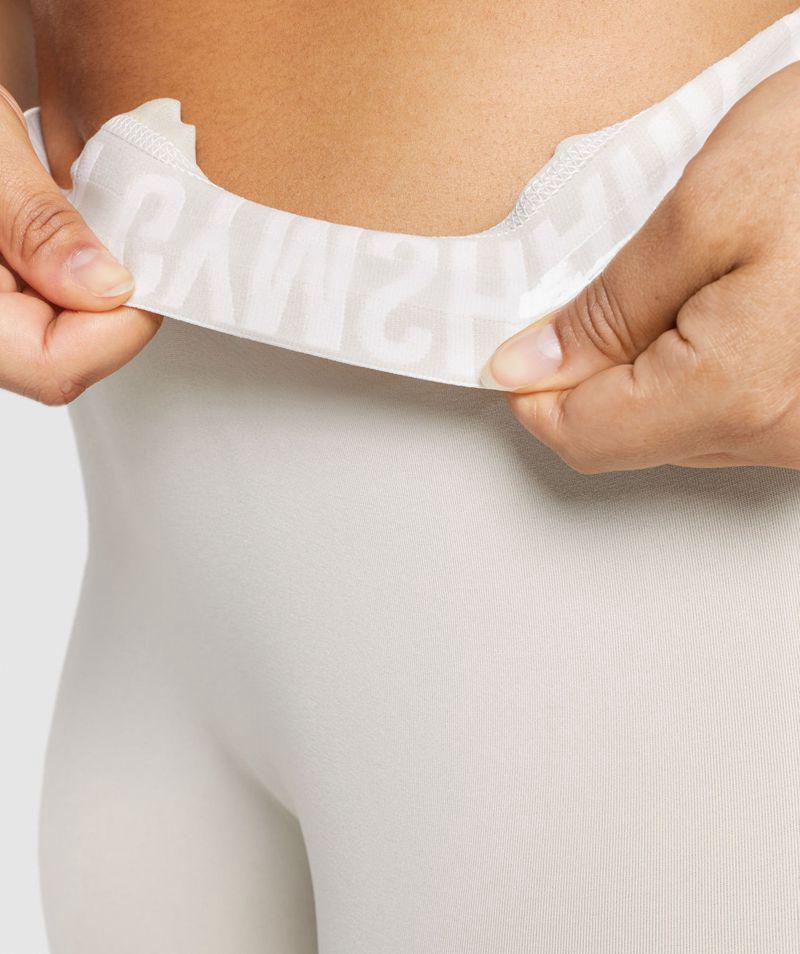 Gymshark Seamless Thong - White